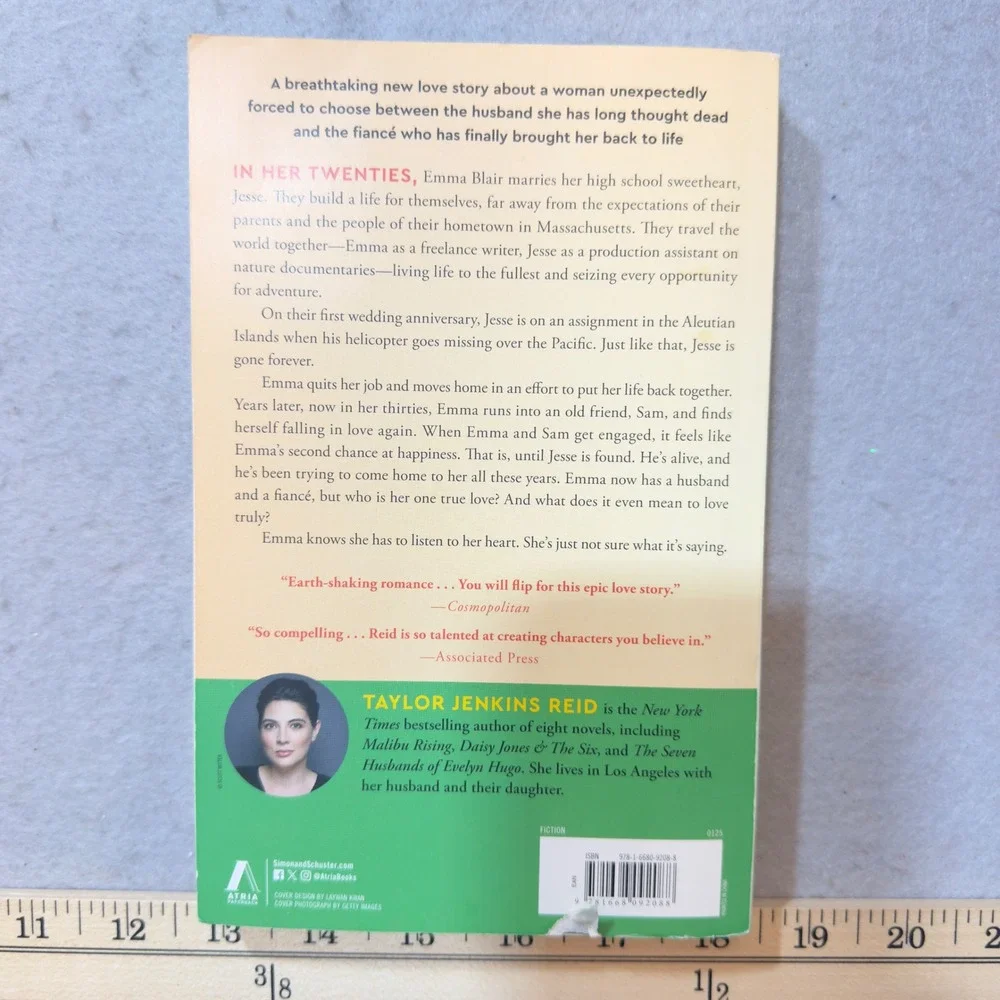 One True Loves A‎ Novel Taylor Jenkins Reid Paperback Book Major Motion Picture
